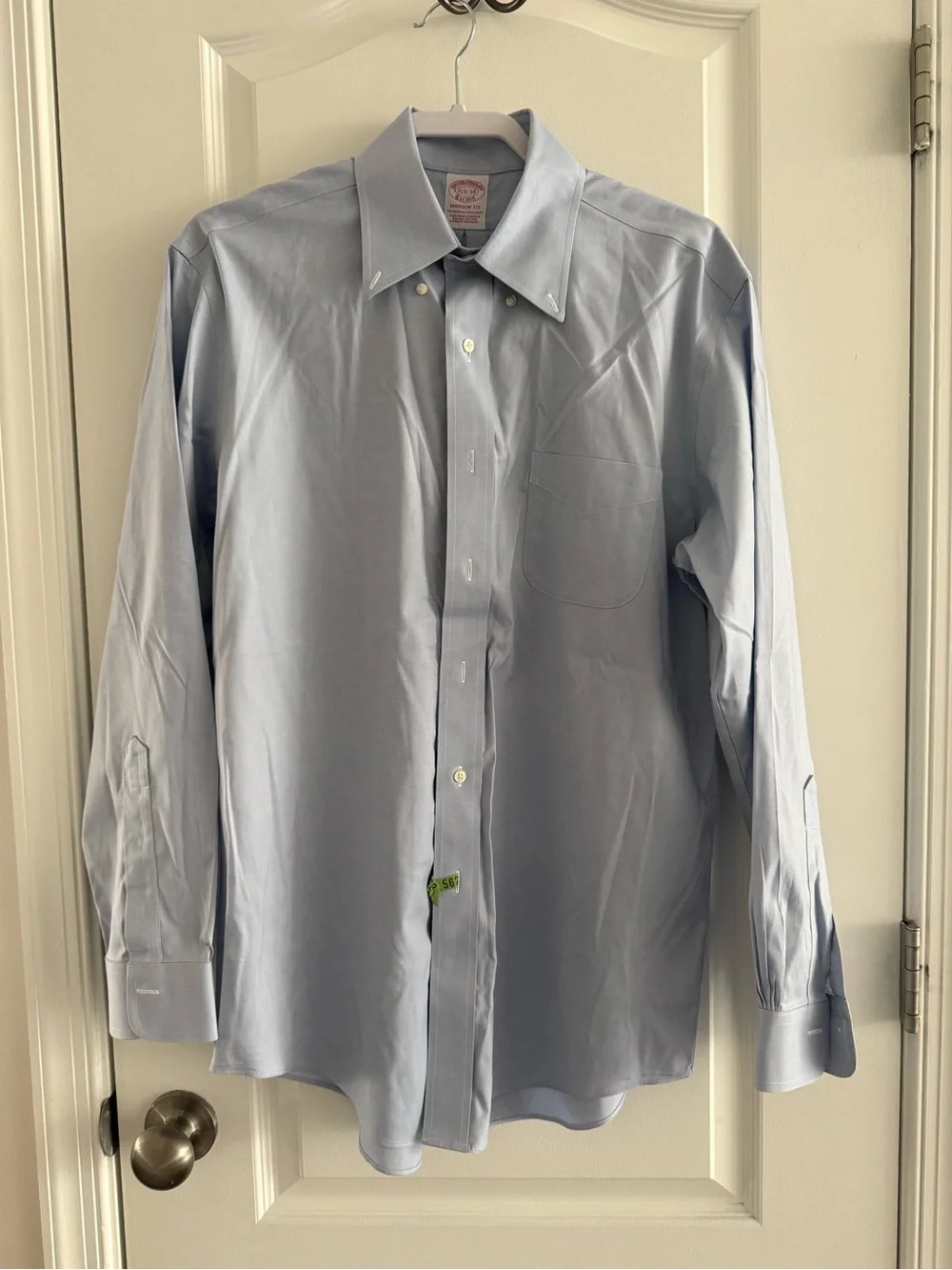 Brooks Brothers Light Blue Button-Down Dress Shirt